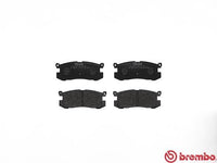 Brembo P24025 Original Replacement LOW-MET Brake Pad Set