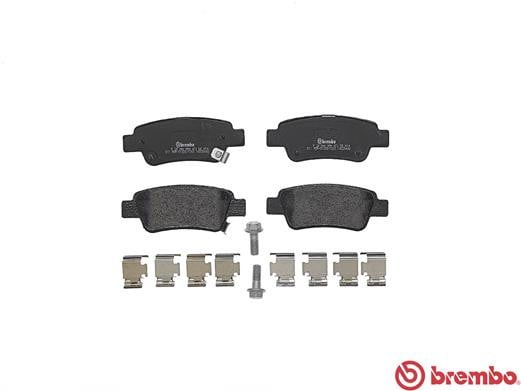Brembo P28046 Original Replacement LOW-MET Brake Pad Set