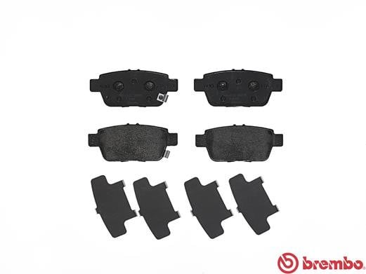 Brembo P28067 Original Replacement LOW-MET Brake Pad Set