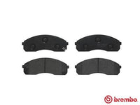 Brembo P30012 Original Replacement LOW-MET Brake Pad Set