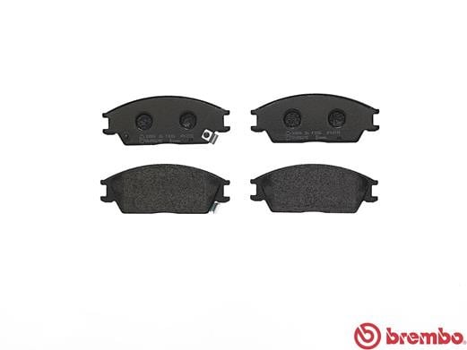Brembo P30024 Original Replacement LOW-MET Brake Pad Set