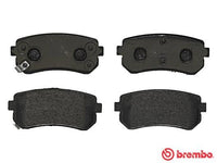 Brembo P30025 Original Replacement LOW-MET Brake Pad Set