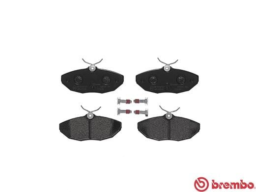 Brembo P36013 Original Replacement LOW-MET Brake Pad Set
