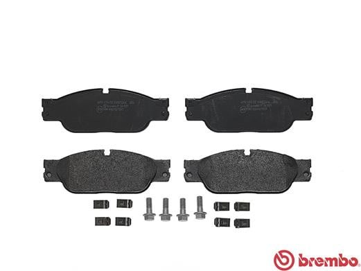 Brembo P36021 Original Replacement LOW-MET Brake Pad Set