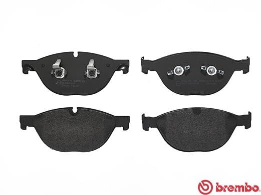Brembo P36025 Original Replacement LOW-MET Brake Pad Set