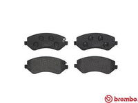 Brembo P37007 Original Replacement LOW-MET Brake Pad Set
