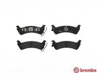 Brembo P37012 Original Replacement LOW-MET Brake Pad Set
