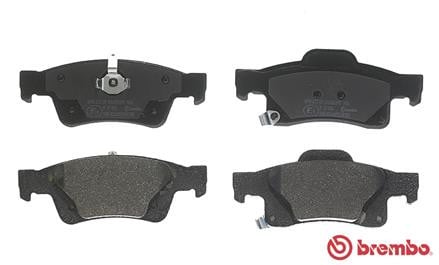 Brembo P37016 Original Replacement LOW-MET Brake Pad Set