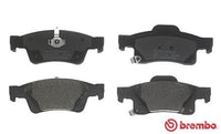 Brembo P37016 Original Replacement LOW-MET Brake Pad Set