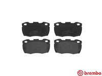 Brembo P44005 Original Replacement LOW-MET Brake Pad Set
