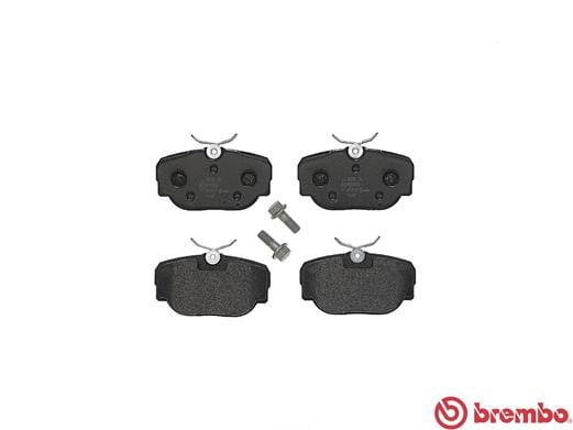 Brembo P44009 Original Replacement LOW-MET Brake Pad Set