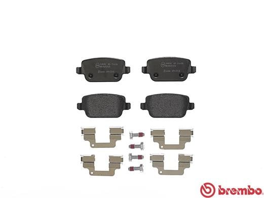 Brembo P44016 Original Replacement LOW-MET Brake Pad Set