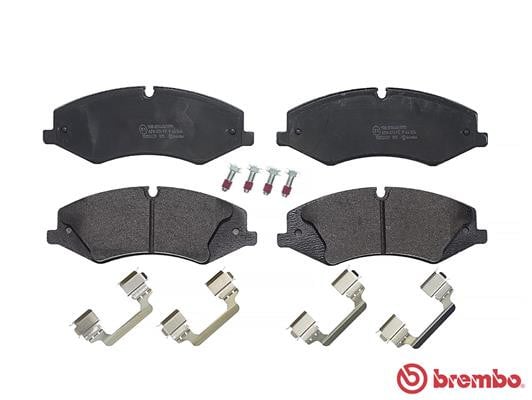 Brembo P44024 Original Replacement LOW-MET Brake Pad Set