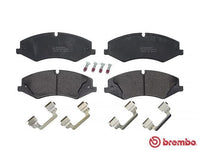 Brembo P44024 Original Replacement LOW-MET Brake Pad Set