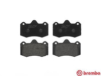 Brembo P47001 Original Replacement LOW-MET Brake Pad Set
