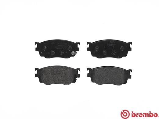 Brembo P49026 Original Replacement LOW-MET Brake Pad Set