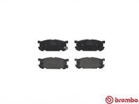 Brembo P49030 Original Replacement LOW-MET Brake Pad Set