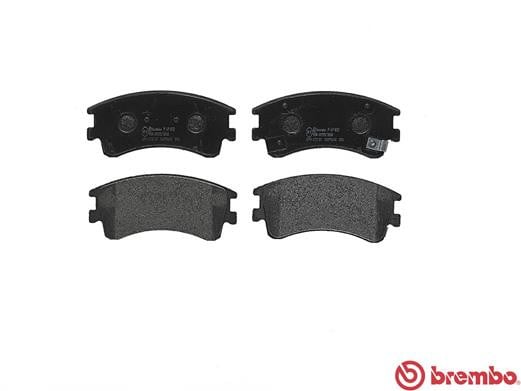 Brembo P49032 Original Replacement LOW-MET Brake Pad Set