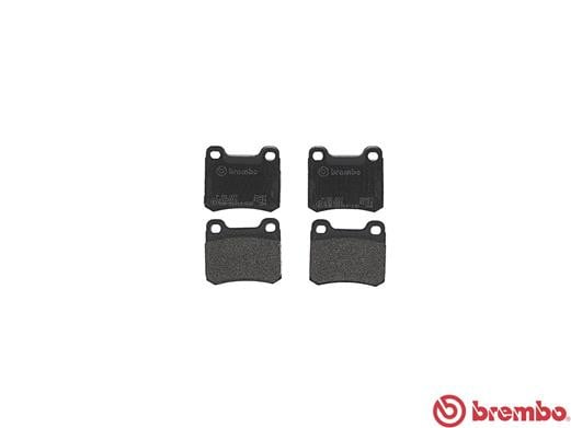 Brembo P50007 Original Replacement LOW-MET Brake Pad Set
