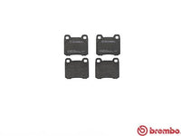 Brembo P50013 Original Replacement LOW-MET Brake Pad Set