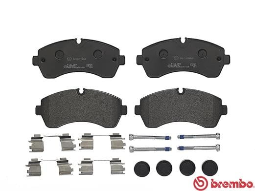 Brembo P50059 Original Replacement LOW-MET Brake Pad Set
