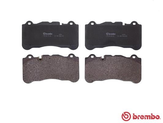 Brembo P50078 Original Replacement LOW-MET Brake Pad Set