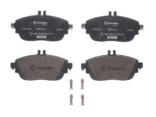 Brembo P50093X XTRA Series Brake Pad Set Front