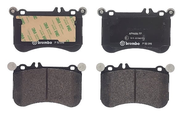 Brembo P50098 Original Replacement LOW-MET Brake Pad Set