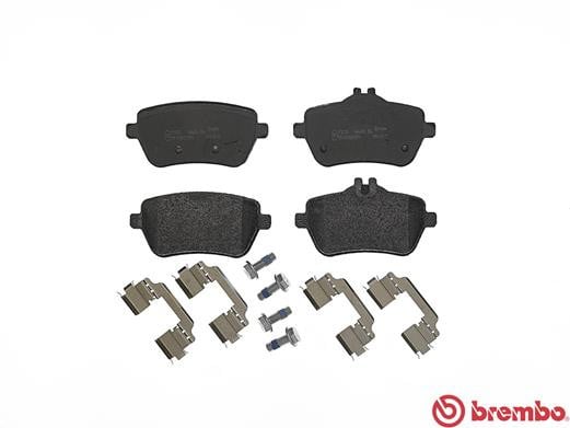 Brembo P50103 Original Replacement LOW-MET Brake Pad Set