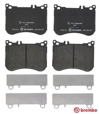 Brembo P50114 Original Replacement LOW-MET Brake Pad Set