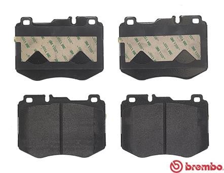 Brembo P50120 Original Replacement LOW-MET Brake Pad Set
