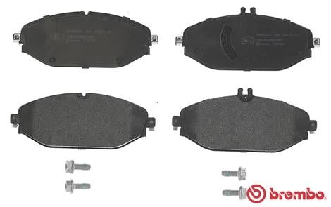 Brembo P50124 Original Replacement LOW-MET Brake Pad Set