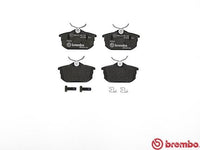 Brembo P54023 Original Replacement LOW-MET Brake Pad Set
