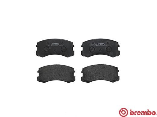 Brembo P54041 Original Replacement LOW-MET Brake Pad Set – 999 Automotive