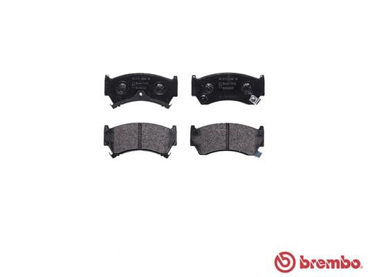 Brembo P56026 Original Replacement LOW-MET Brake Pad Set