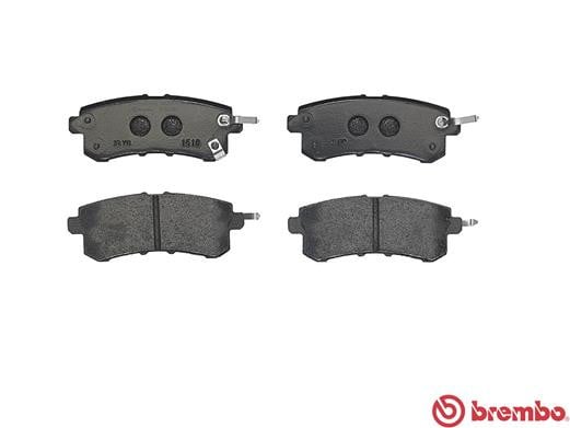 Brembo P56082 Original Replacement LOW-MET Brake Pad Set
