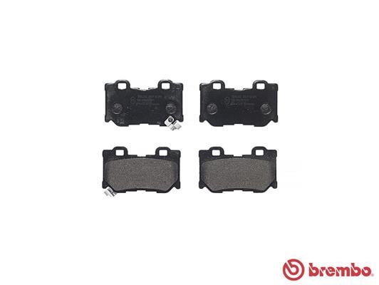 Brembo P56095 Original Replacement LOW-MET Brake Pad Set