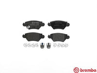 Brembo P59031 Original Replacement LOW-MET Brake Pad Set