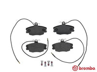 Brembo P61043 Original Replacement LOW-MET Brake Pad Set