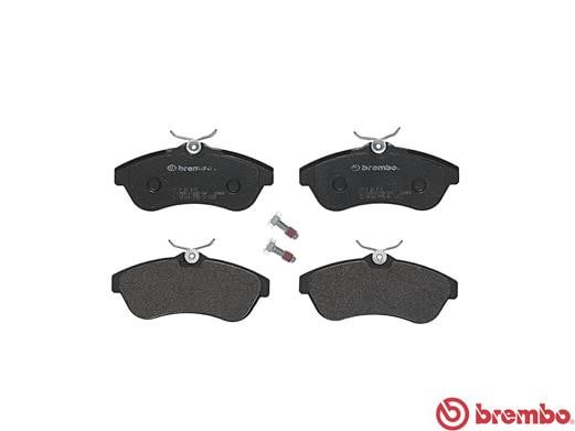 Brembo P61075 Original Replacement LOW-MET Brake Pad Set