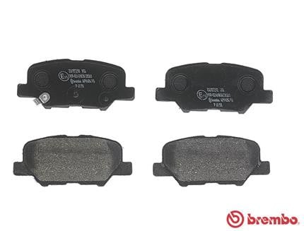 Brembo P61111 Original Replacement LOW-MET Brake Pad Set