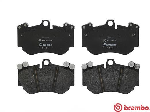 Brembo P65016 Original Replacement LOW-MET Brake Pad Set
