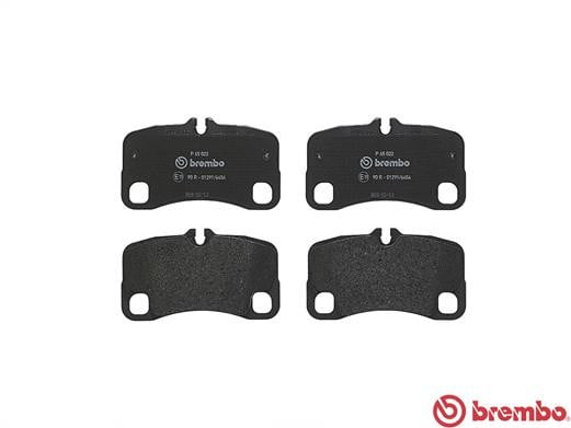 Brembo P65022 Original Replacement LOW-MET Brake Pad Set