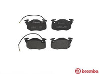 Brembo P68010 Original Replacement LOW-MET Brake Pad Set