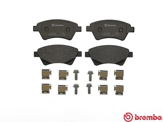 Brembo P68034 Original Replacement LOW-MET Brake Pad Set