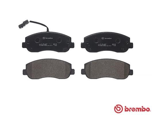 Brembo P68062 Original Replacement LOW-MET Brake Pad Set