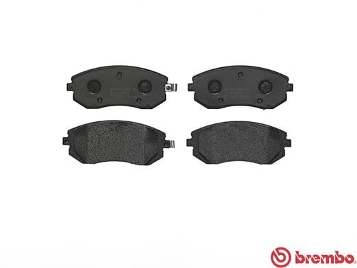 Brembo P78013 Original Replacement LOW-MET Brake Pad Set