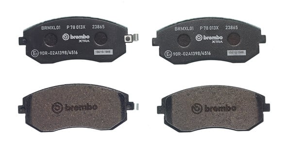 Brembo P78013X XTRA Series Brake Pad Set Front
