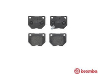 Brembo P78016 Original Replacement LOW-MET Brake Pad Set