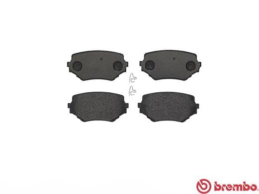 Brembo P79009 Original Replacement LOW-MET Brake Pad Set